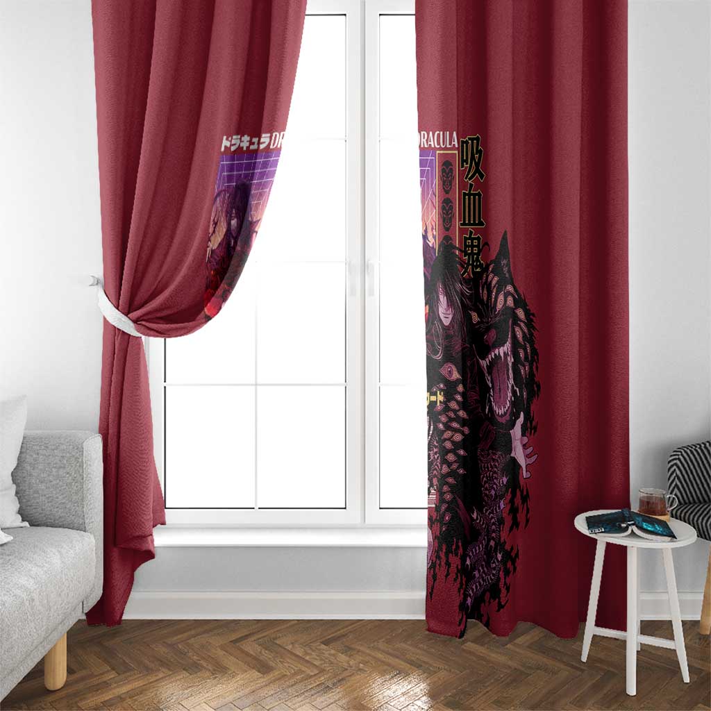 Alucard Hellsing Window Curtain Anime Style