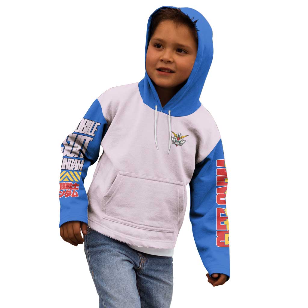 Heero Yuya x Wing Zero Gundam Wing Endless Waltz Kid Hoodie Anime Style