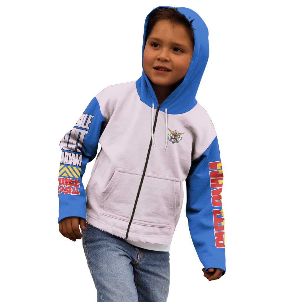 Heero Yuya x Wing Zero Gundam Wing Endless Waltz Kid Hoodie Anime Style