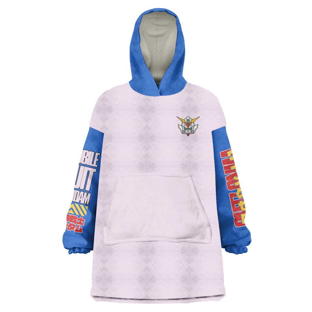 Heero Yuya x Wing Zero Gundam Wing Endless Waltz Wearable Blanket Hoodie Anime Style