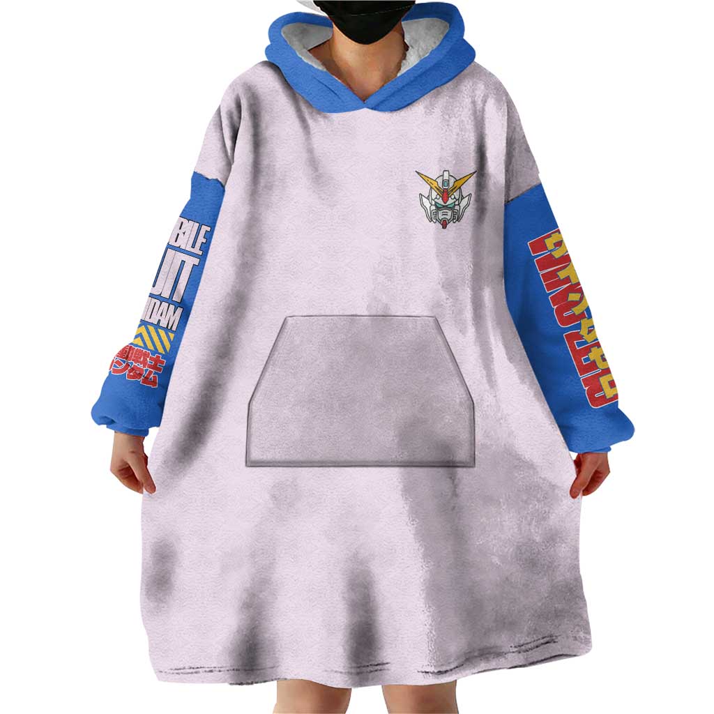 Heero Yuya x Wing Zero Gundam Wing Endless Waltz Wearable Blanket Hoodie Anime Style