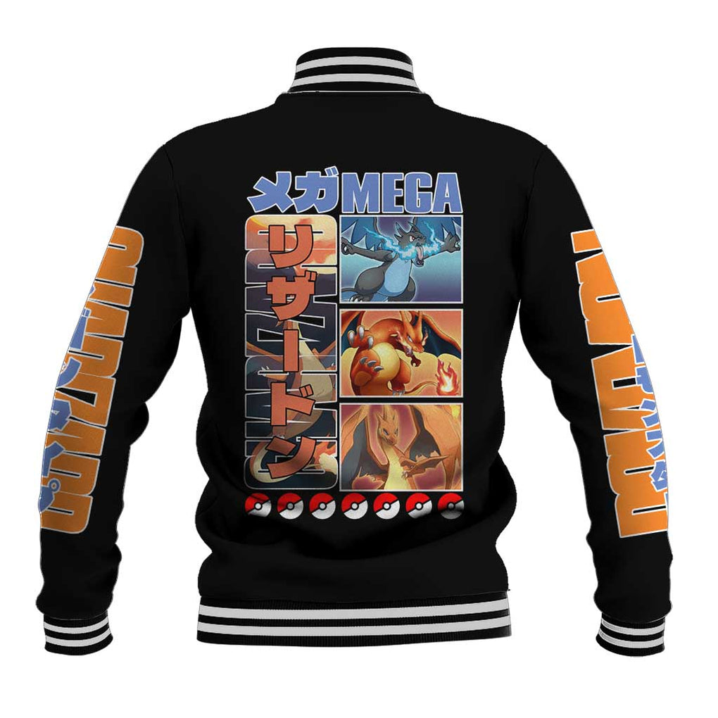 Charizard Poke Baseball Jacket Anime Style