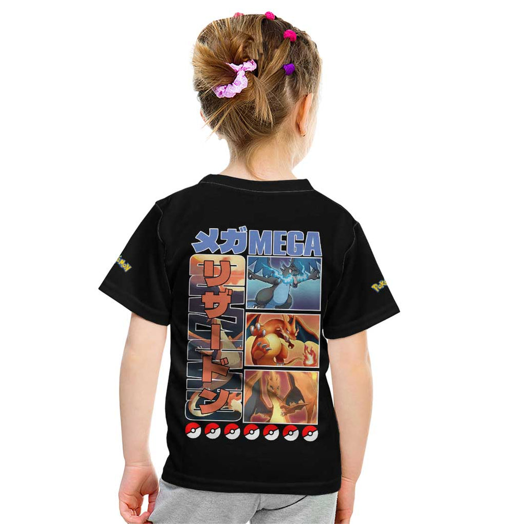 Charizard Poke Kid T Shirt Anime Style