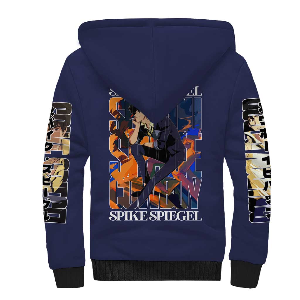 Spike Spiegel Cowboy Bebop Sherpa Hoodie Japan Anime Style TS04