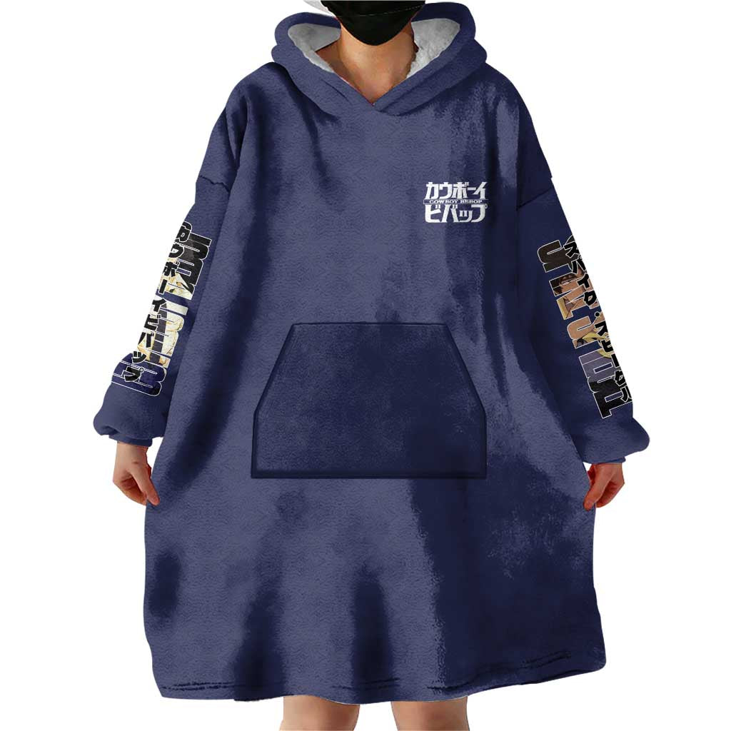 Spike Spiegel Cowboy Bebop Wearable Blanket Hoodie Japan Anime Style TS04