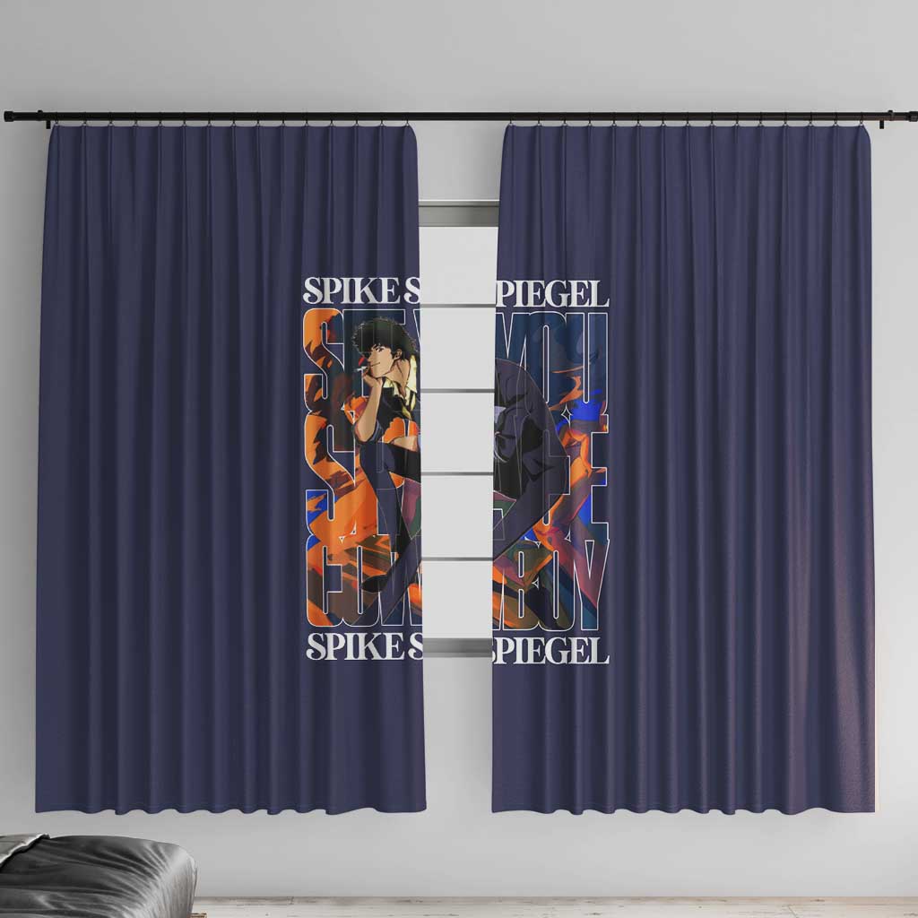 Spike Spiegel Cowboy Bebop Window Curtain Japan Anime Style TS04