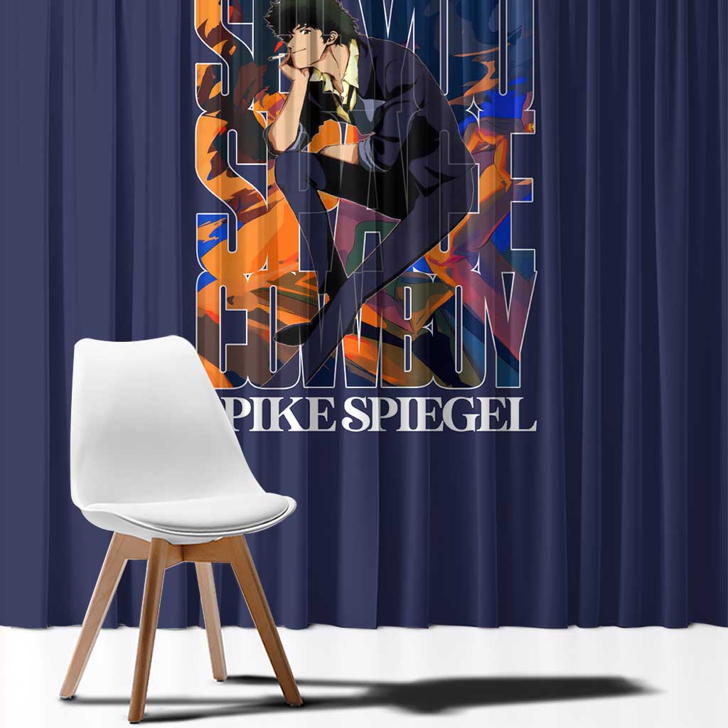 Spike Spiegel Cowboy Bebop Window Curtain Japan Anime Style TS04