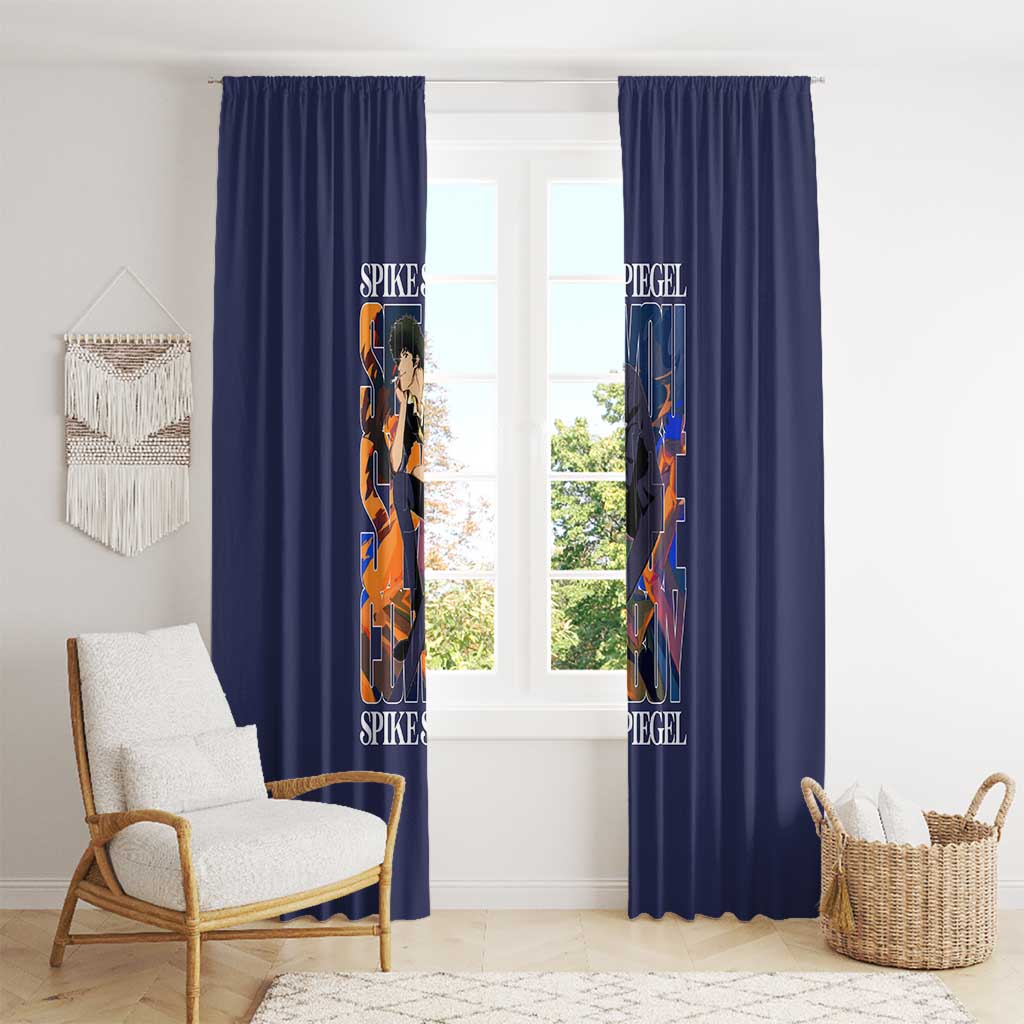 Spike Spiegel Cowboy Bebop Window Curtain Japan Anime Style TS04