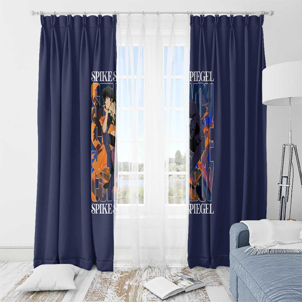 Spike Spiegel Cowboy Bebop Window Curtain Japan Anime Style TS04