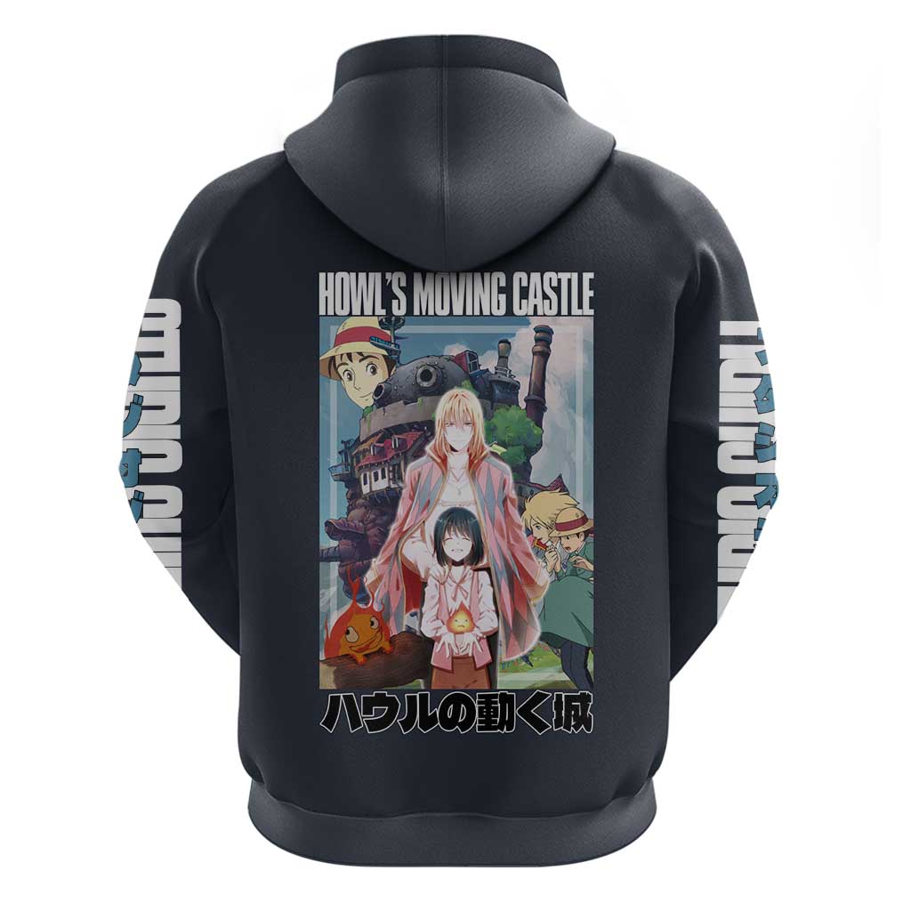 Howl’s Moving Castle Studio Ghibli Hoodie Anime Style