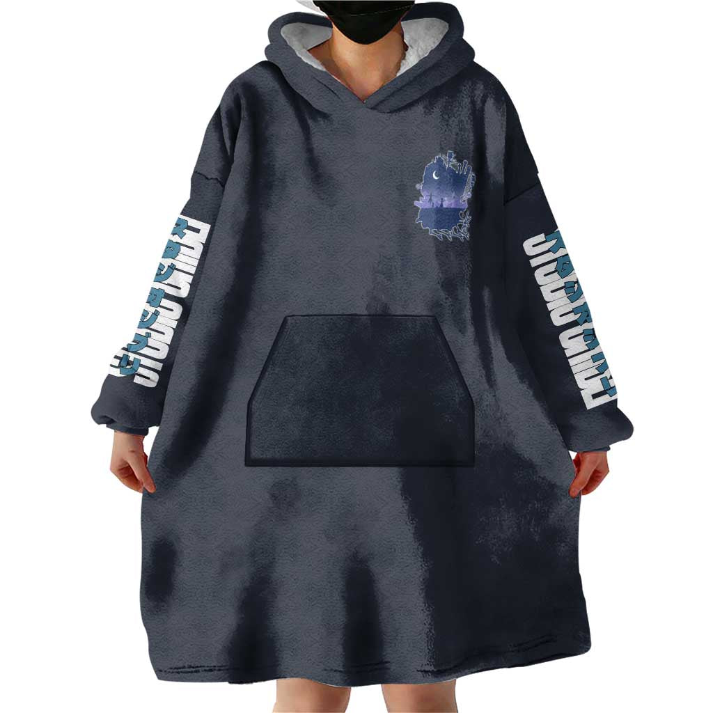 Howl’s Moving Castle Studio Ghibli Wearable Blanket Hoodie Anime Style