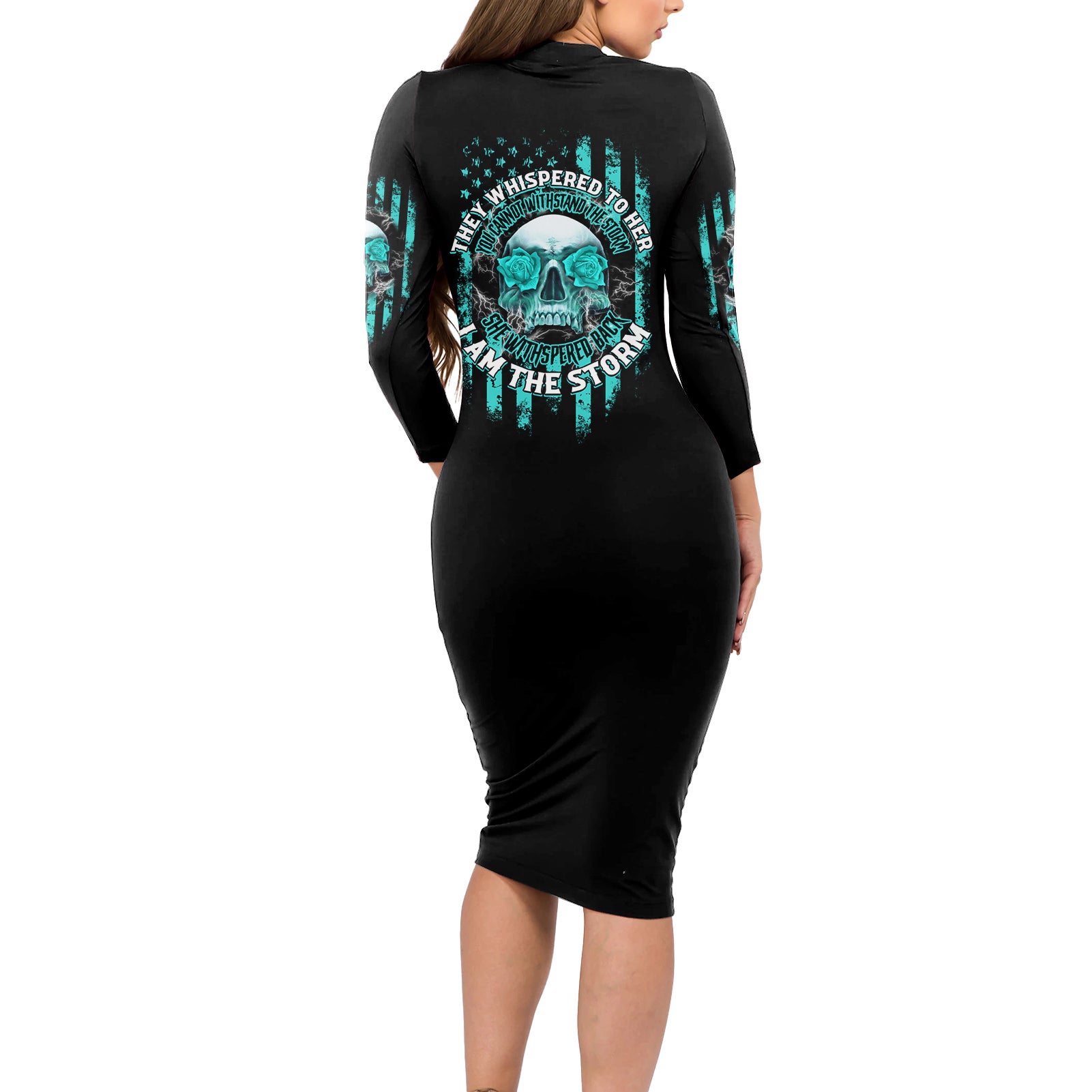 i-am-the-storm-skul-long-sleeve-bodycon-dress