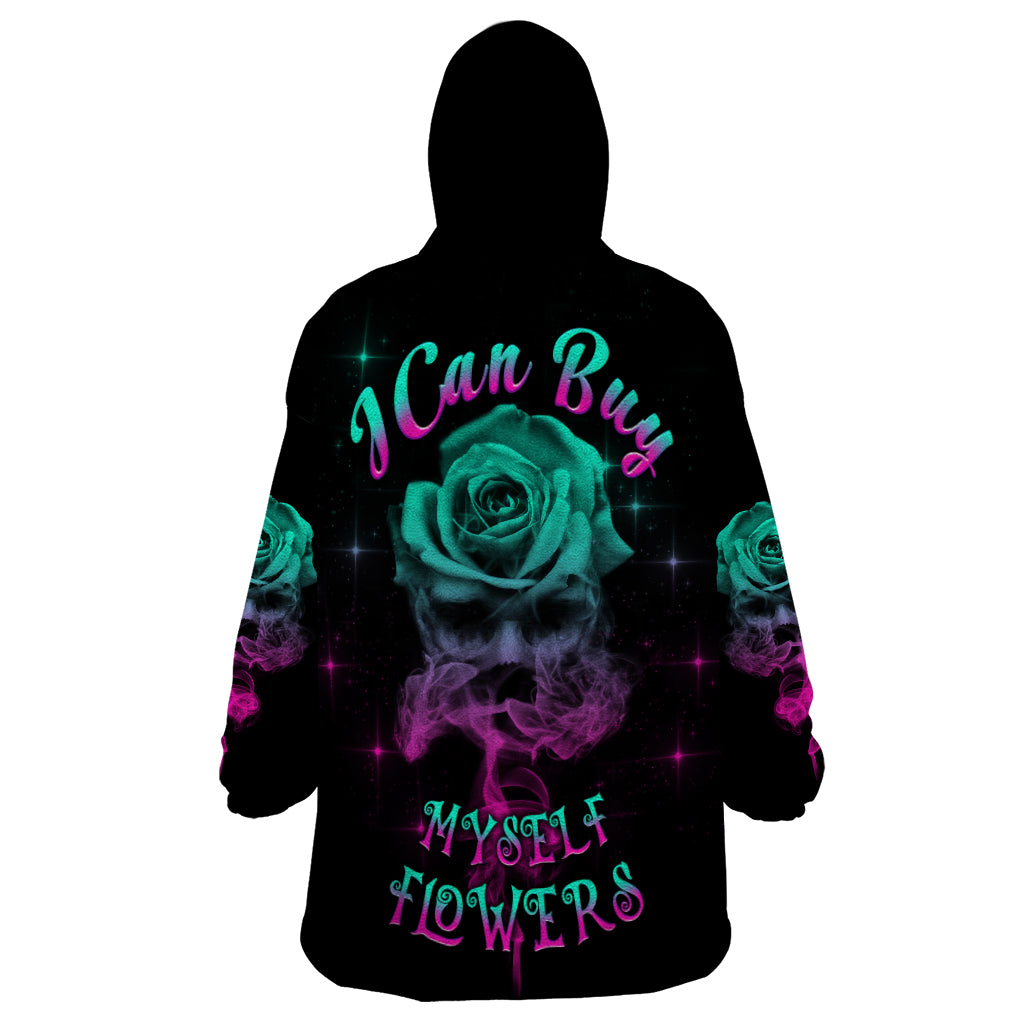 i-can-buy-myself-flowers-smoke-rose-skull-wearable-blanket-hoodie