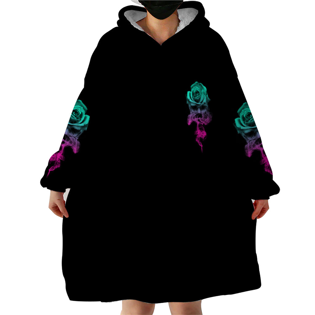 i-can-buy-myself-flowers-smoke-rose-skull-wearable-blanket-hoodie