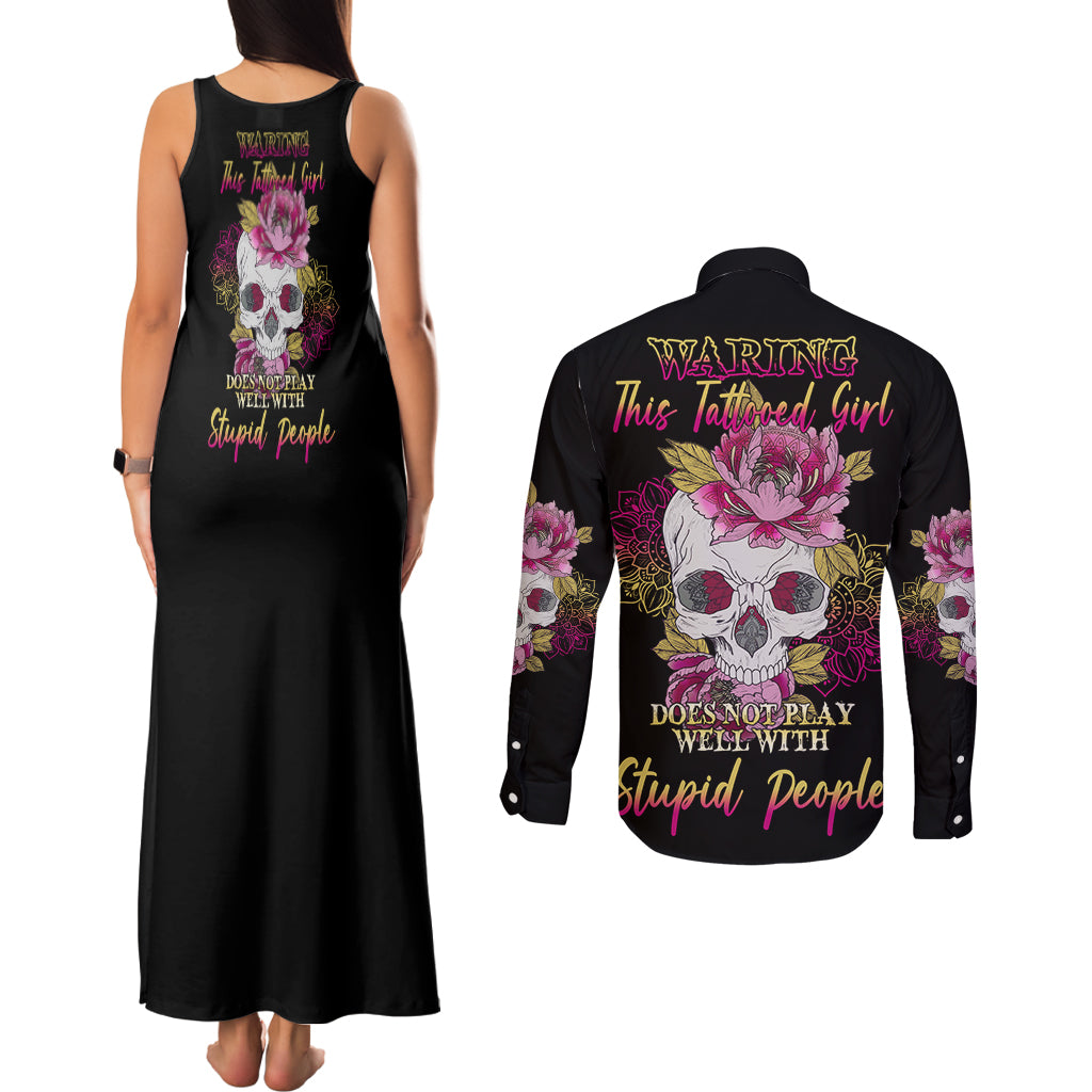 warning-this-tattooed-girl-couples-matching-tank-maxi-dress-and-long-sleeve-button-shirt