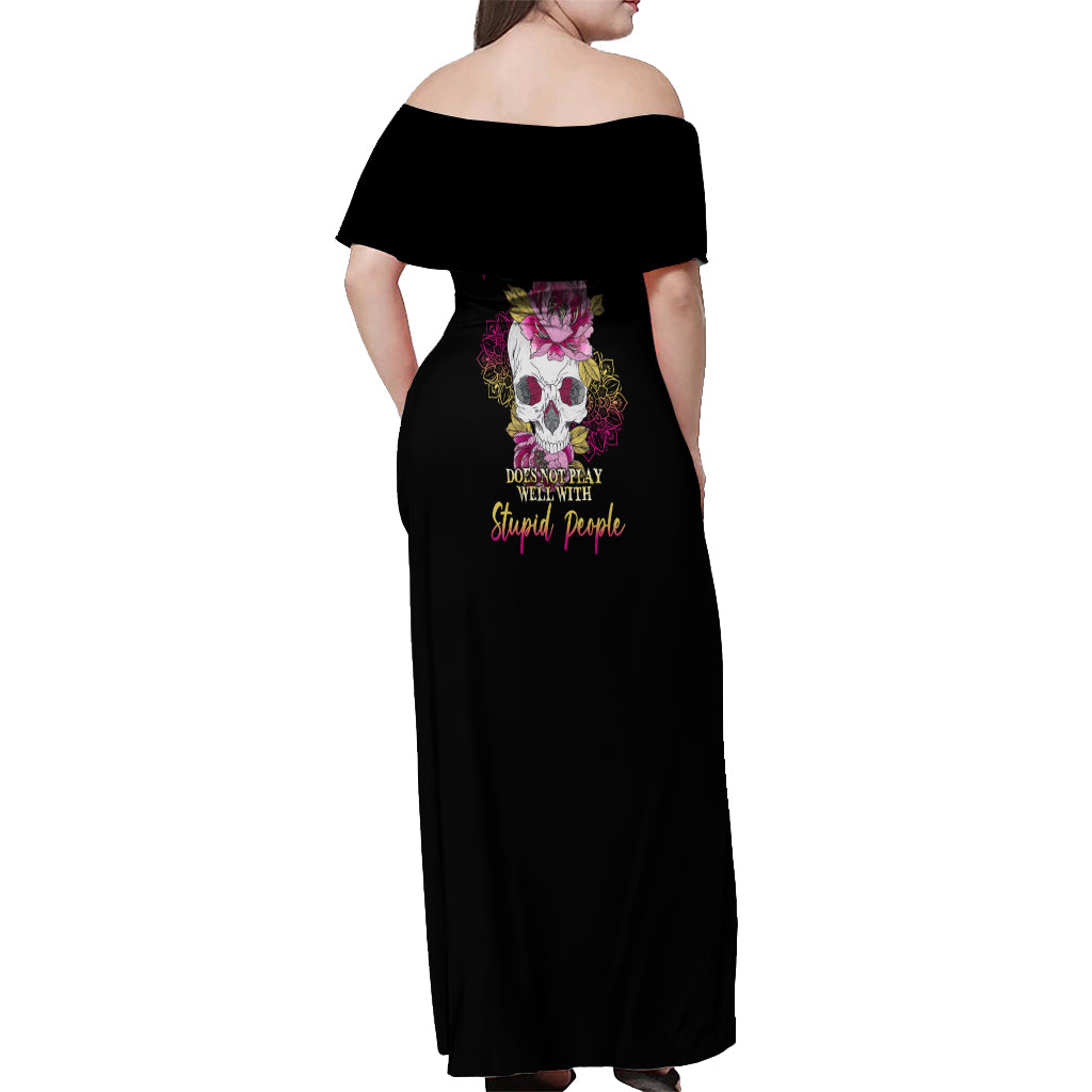 warning-this-tattooed-girl-off-shoulder-maxi-dress
