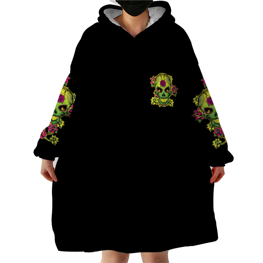 warning-this-tattooed-girl-flower-sugar-skull-wearable-blanket-hoodie