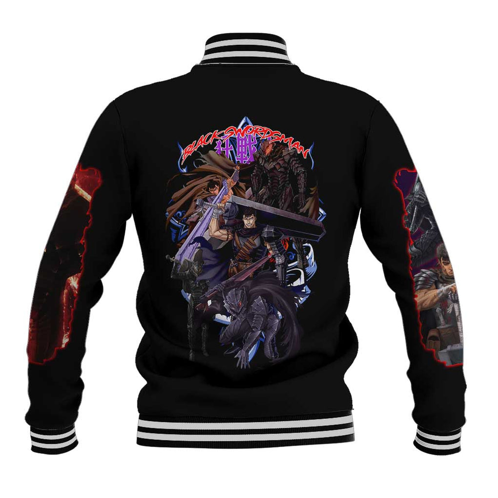 Guts V4 Berserk Baseball Jacket Anime Style
