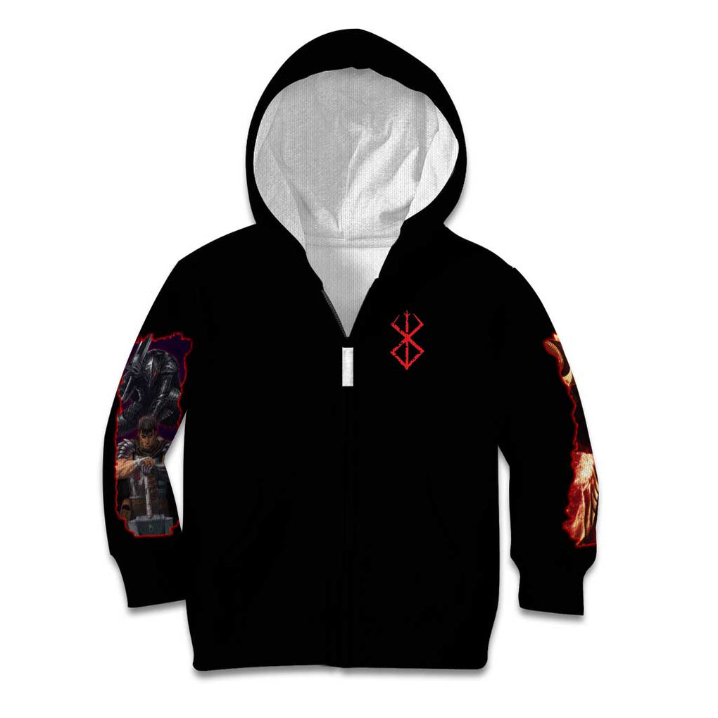 Guts V4 Berserk Kid Hoodie Anime Style