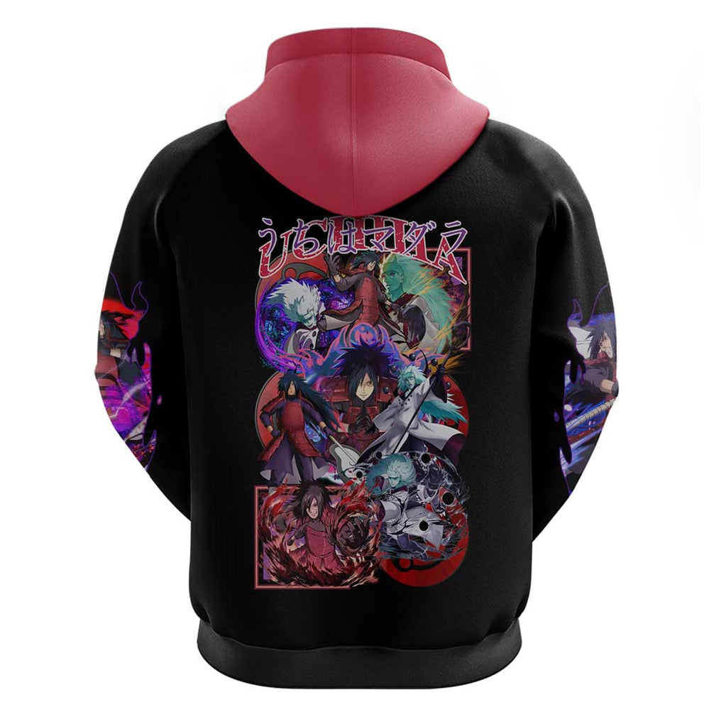 Uchiha Madara V3 Naruto Hoodie Anime Style