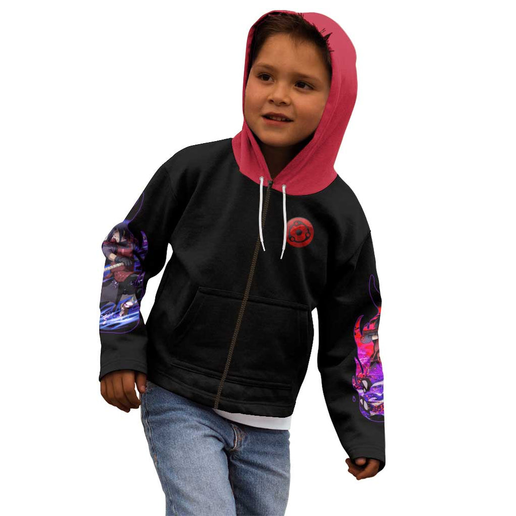 Uchiha Madara V3 Naruto Kid Hoodie Anime Style