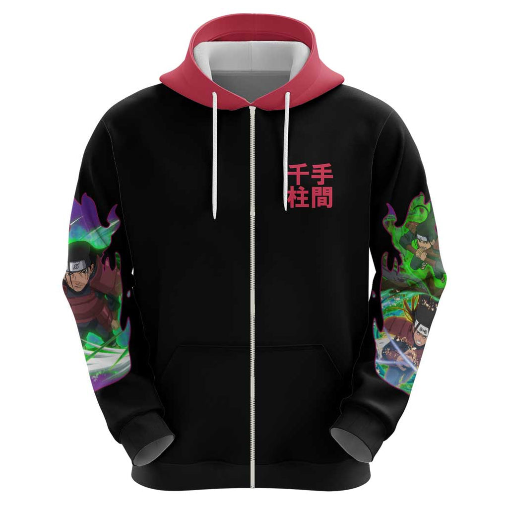 Hashirama Senju V3 Naruto Hoodie Anime Style