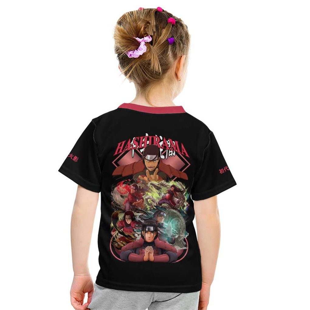 Hashirama Senju V3 Naruto Kid T Shirt Anime Style