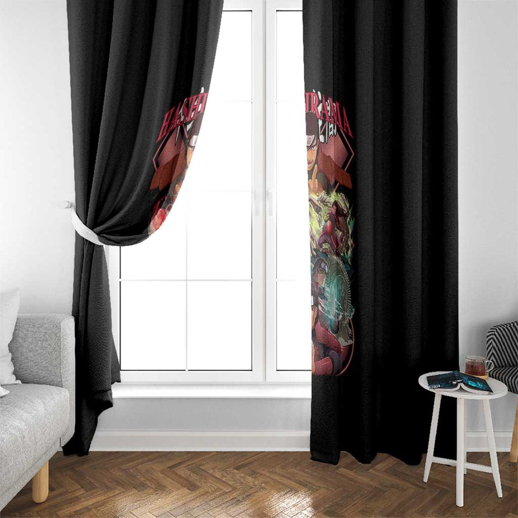 Hashirama Senju V3 Naruto Window Curtain Anime Style