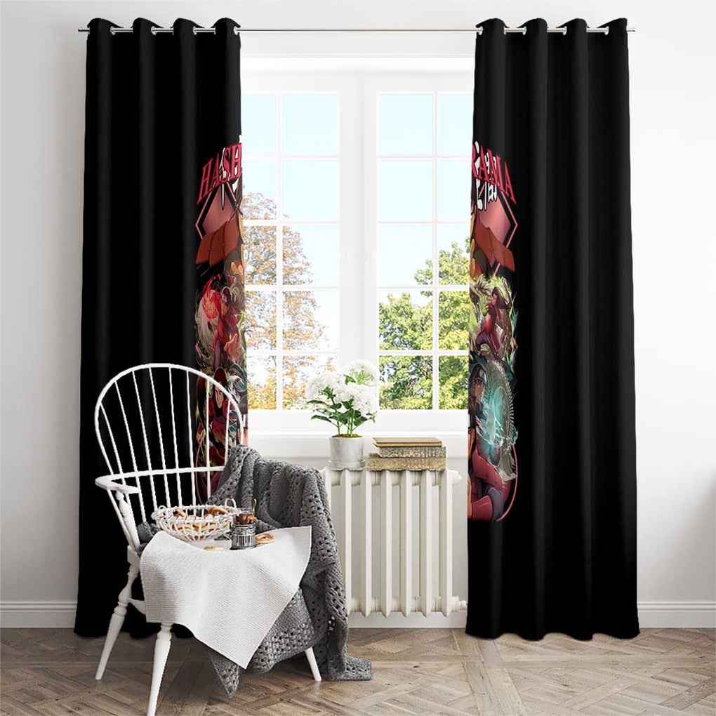 Hashirama Senju V3 Naruto Window Curtain Anime Style