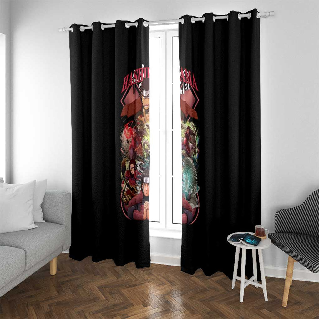 Hashirama Senju V3 Naruto Window Curtain Anime Style