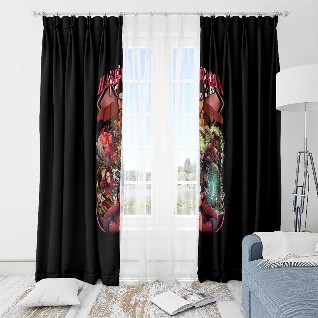 Hashirama Senju V3 Naruto Window Curtain Anime Style