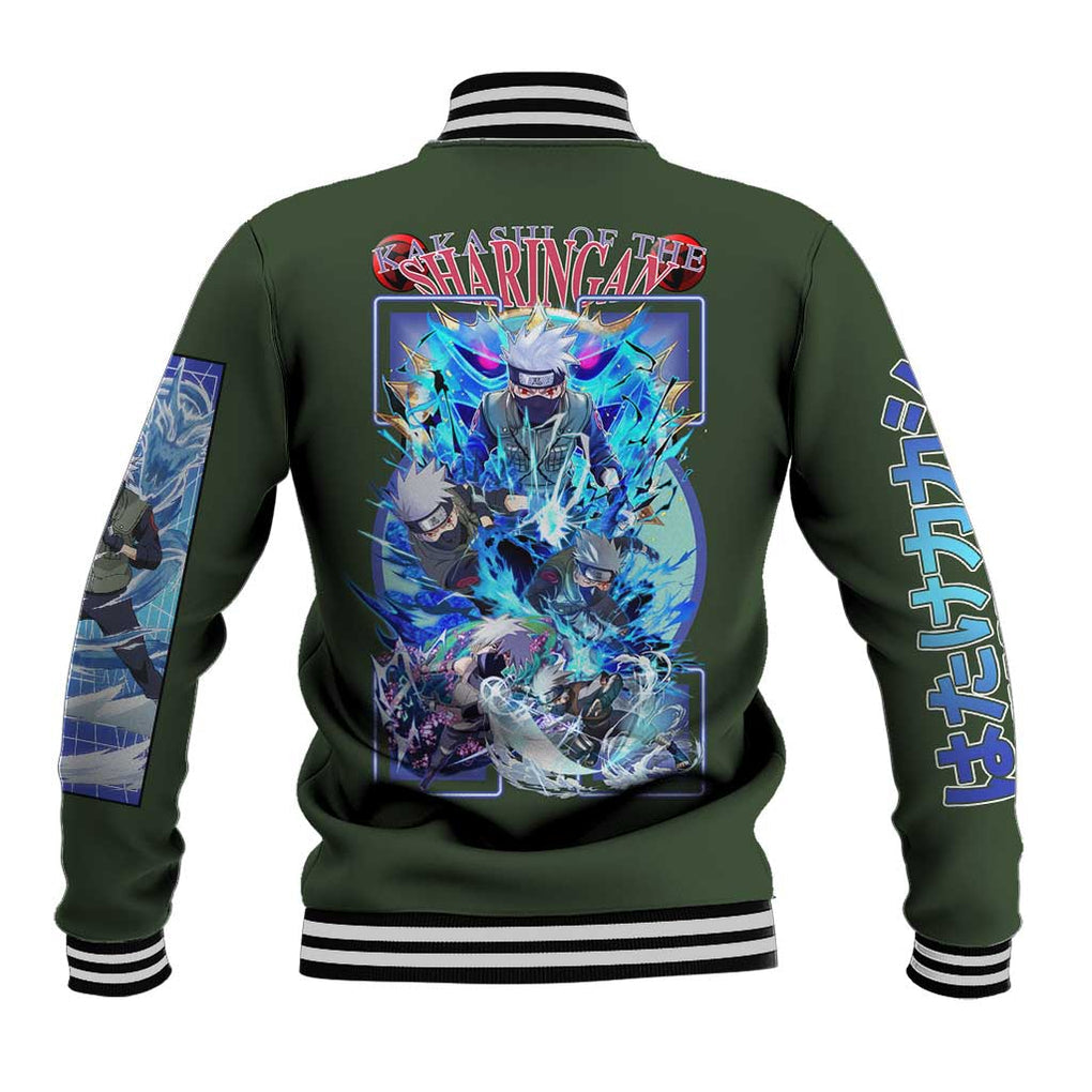 Hatake Kakashi V2 Naruto Baseball Jacket Anime Style