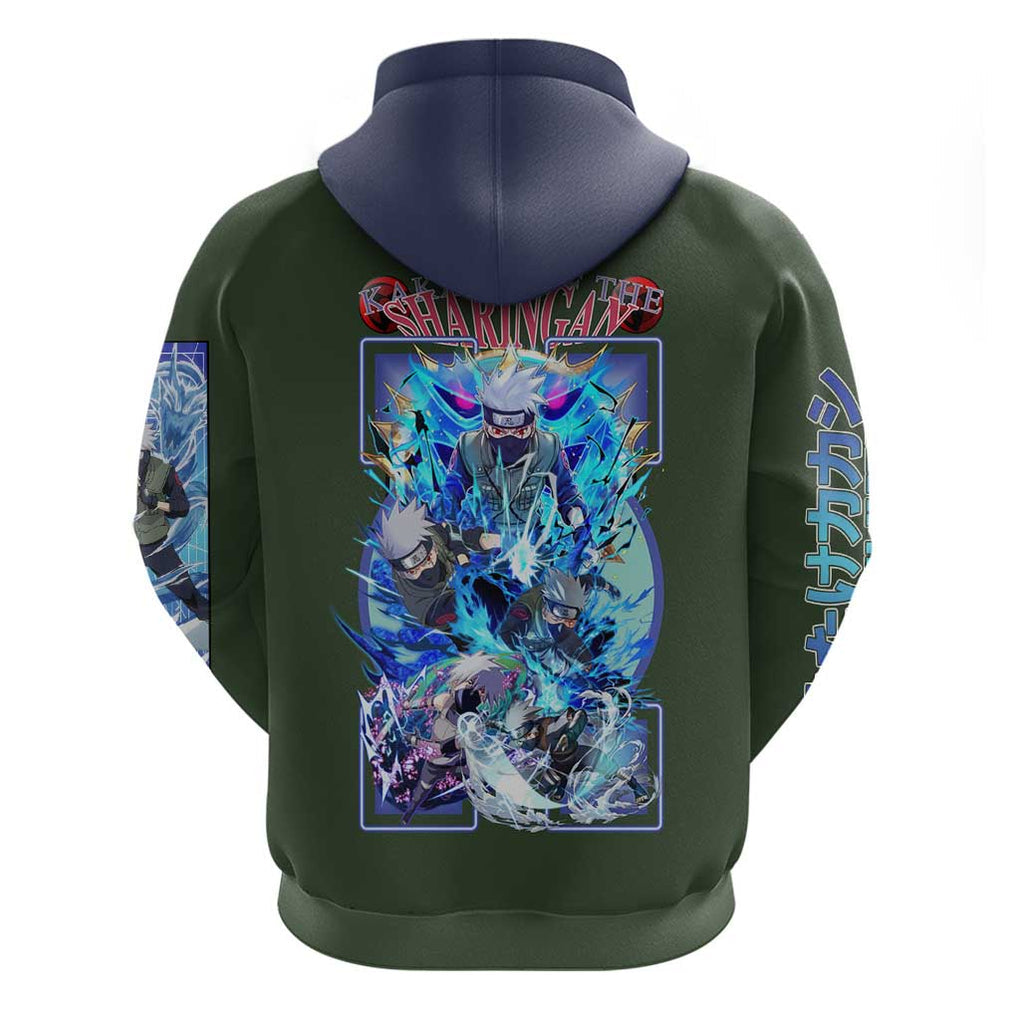 Hatake Kakashi V2 Naruto Hoodie Anime Style
