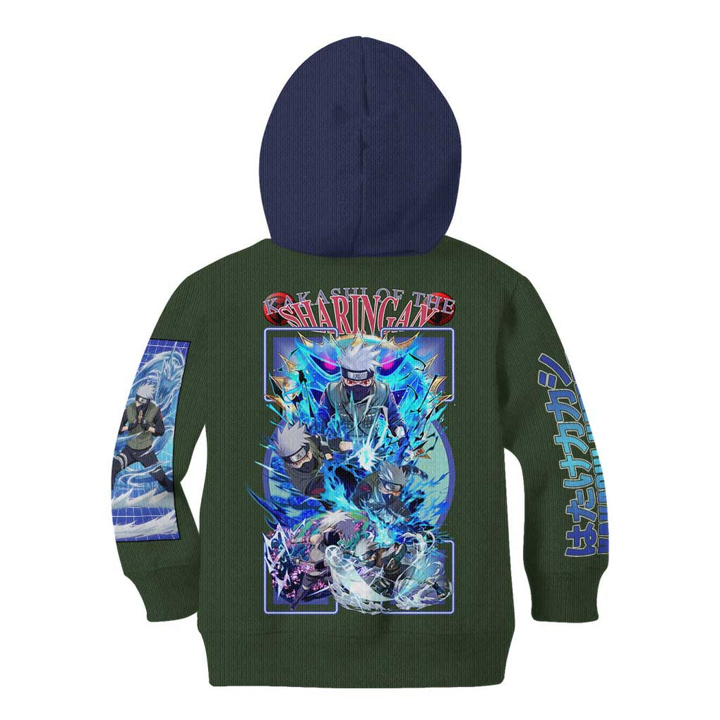 Hatake Kakashi V2 Naruto Kid Hoodie Anime Style