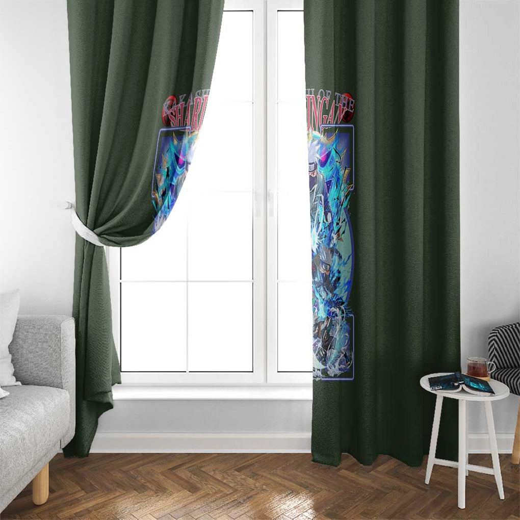 Hatake Kakashi V2 Naruto Window Curtain Anime Style