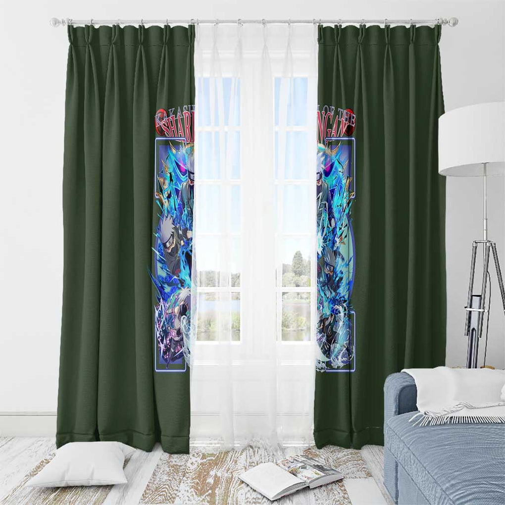 Hatake Kakashi V2 Naruto Window Curtain Anime Style