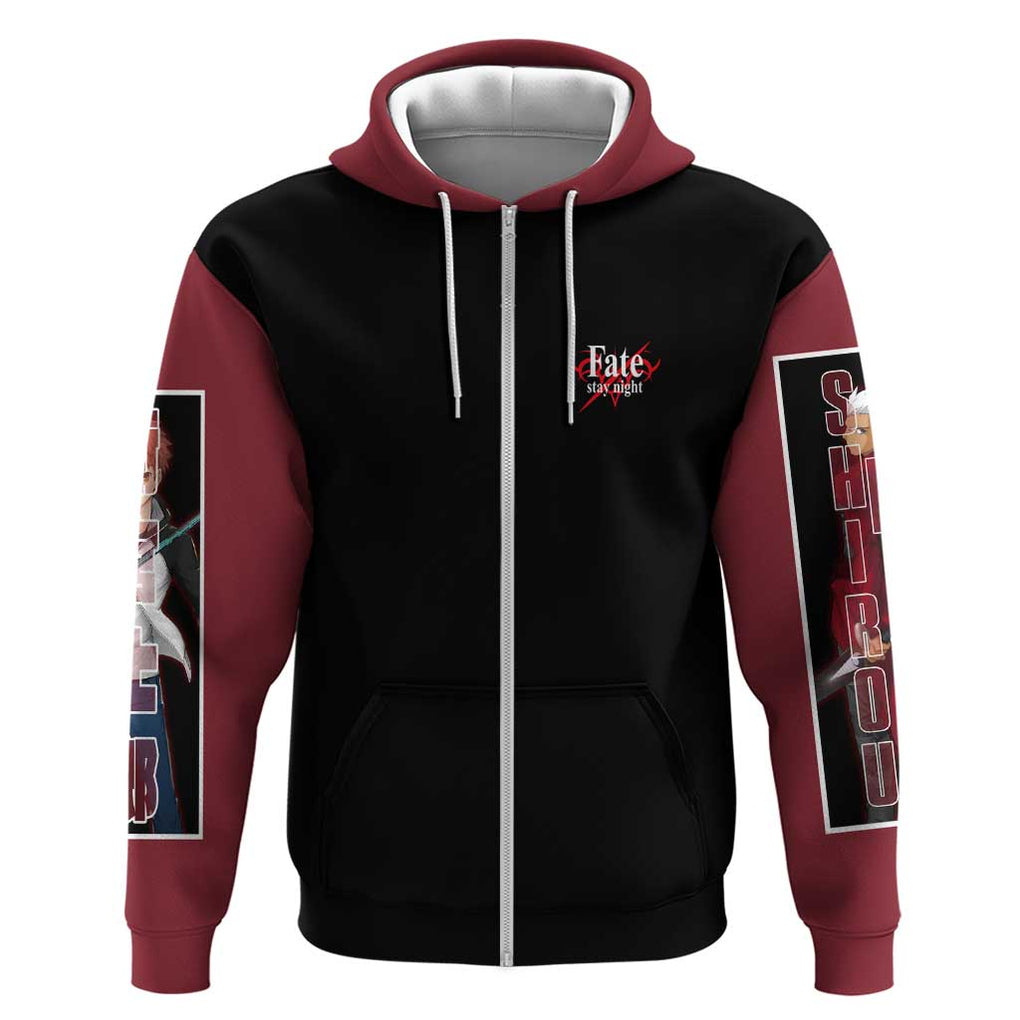 Archer x Emiya Fate Stay Night Unlimited Blade Works Hoodie Anime Style