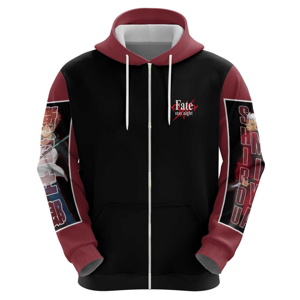 Archer x Emiya Fate Stay Night Unlimited Blade Works Hoodie Anime Style