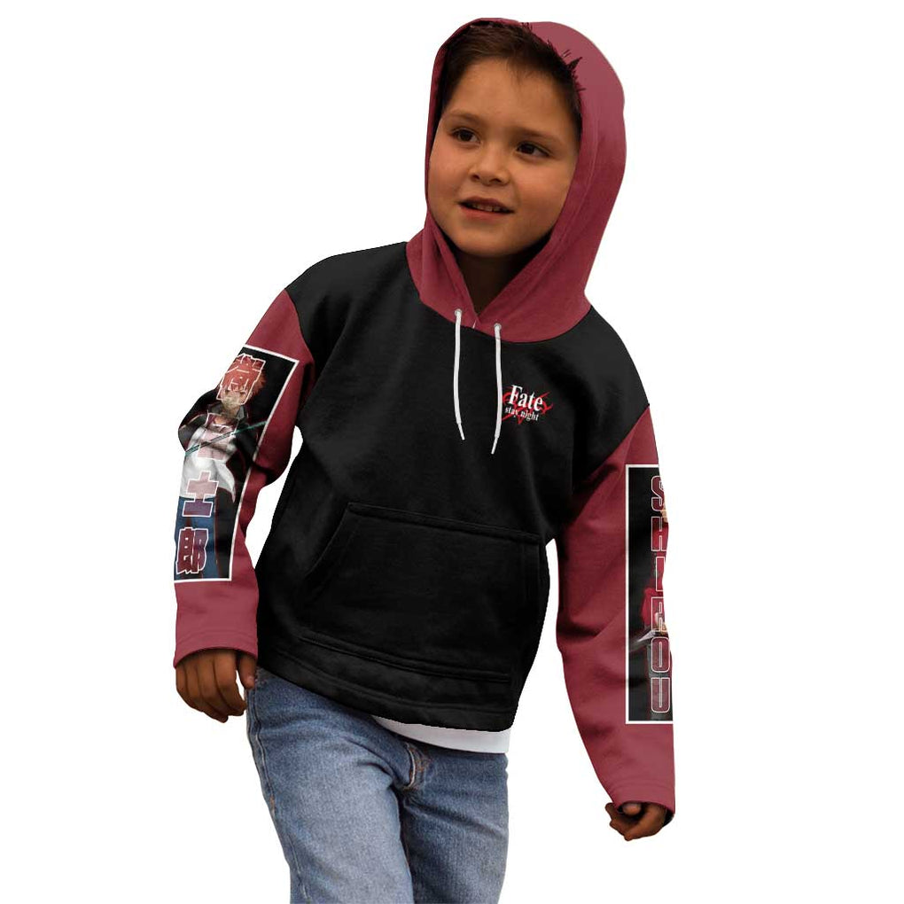 Archer x Emiya Fate Stay Night Unlimited Blade Works Kid Hoodie Anime Style