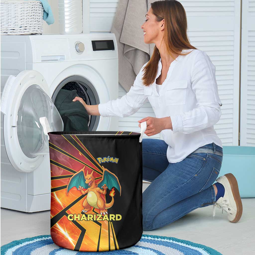 Charizard Poké Laundry Basket Retro Comic Style Explosion