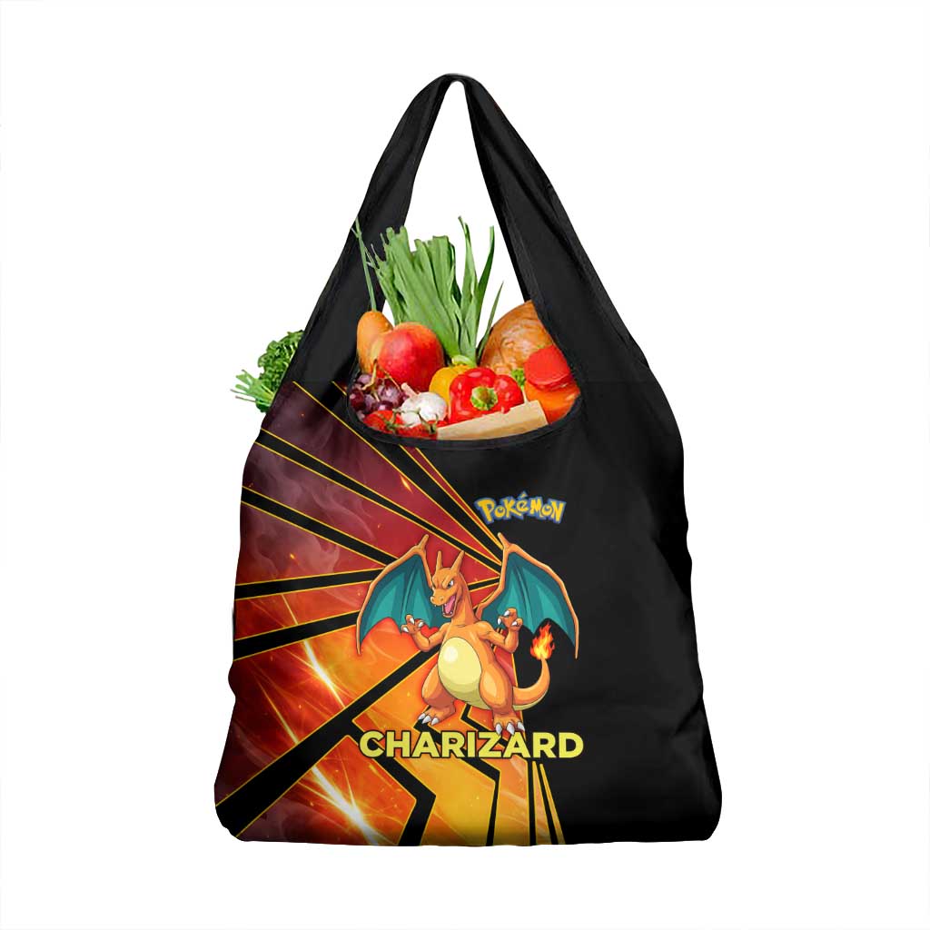 Charizard Poké Grocery Bag Retro Comic Style Explosion