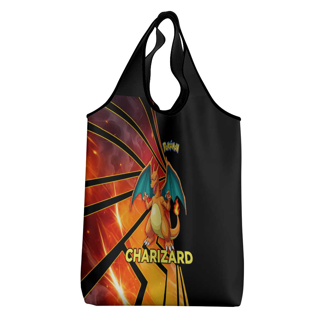 Charizard Poké Grocery Bag Retro Comic Style Explosion