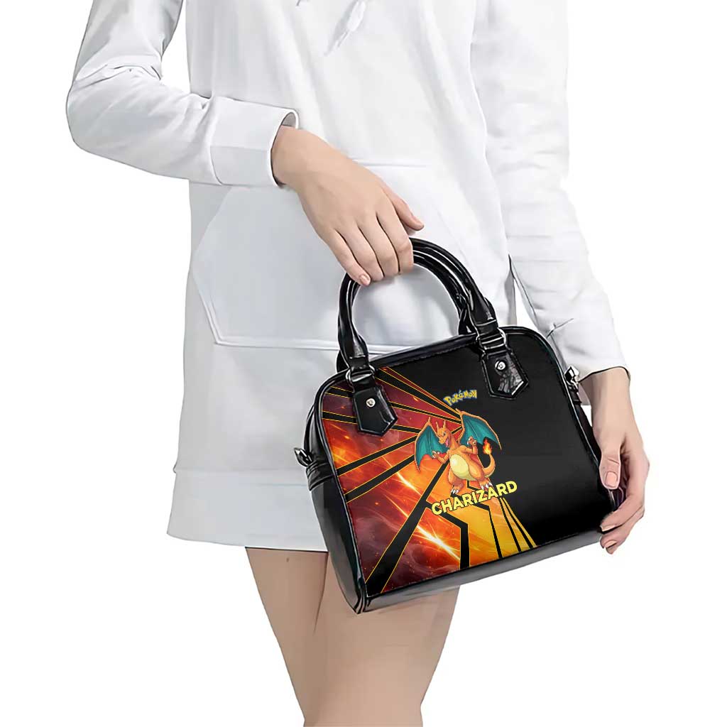 Charizard Poké Shoulder Handbag Retro Comic Style Explosion
