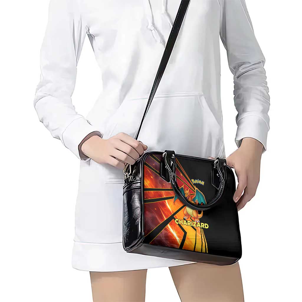 Charizard Poké Shoulder Handbag Retro Comic Style Explosion
