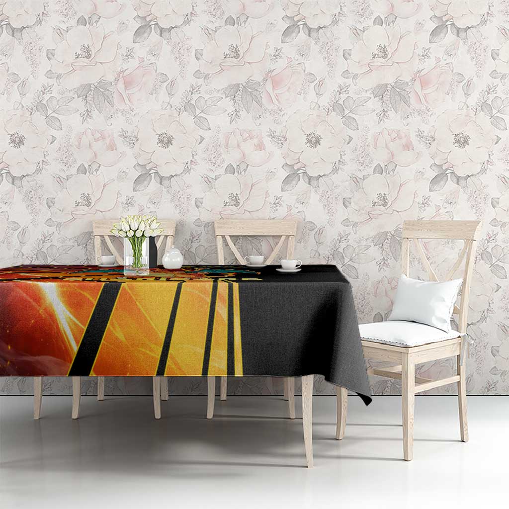 Charizard Poké Tablecloth Retro Comic Style Explosion
