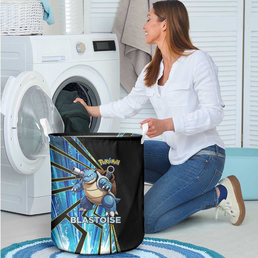 Blastoise Poké Laundry Basket Aqua Burst Comic Style
