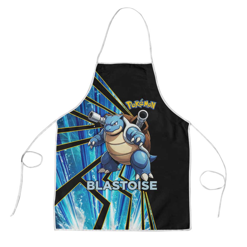 Blastoise Poké Apron Aqua Burst Comic Style