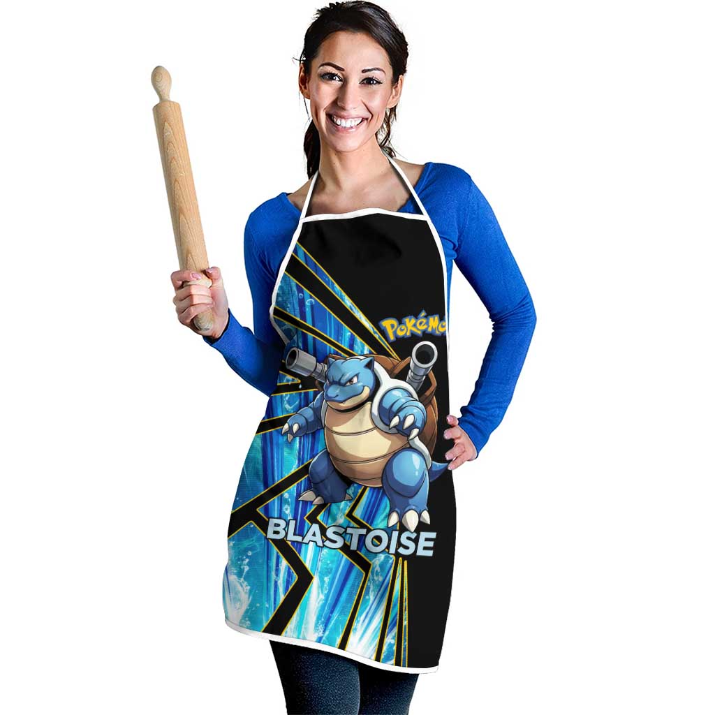 Blastoise Poké Apron Aqua Burst Comic Style
