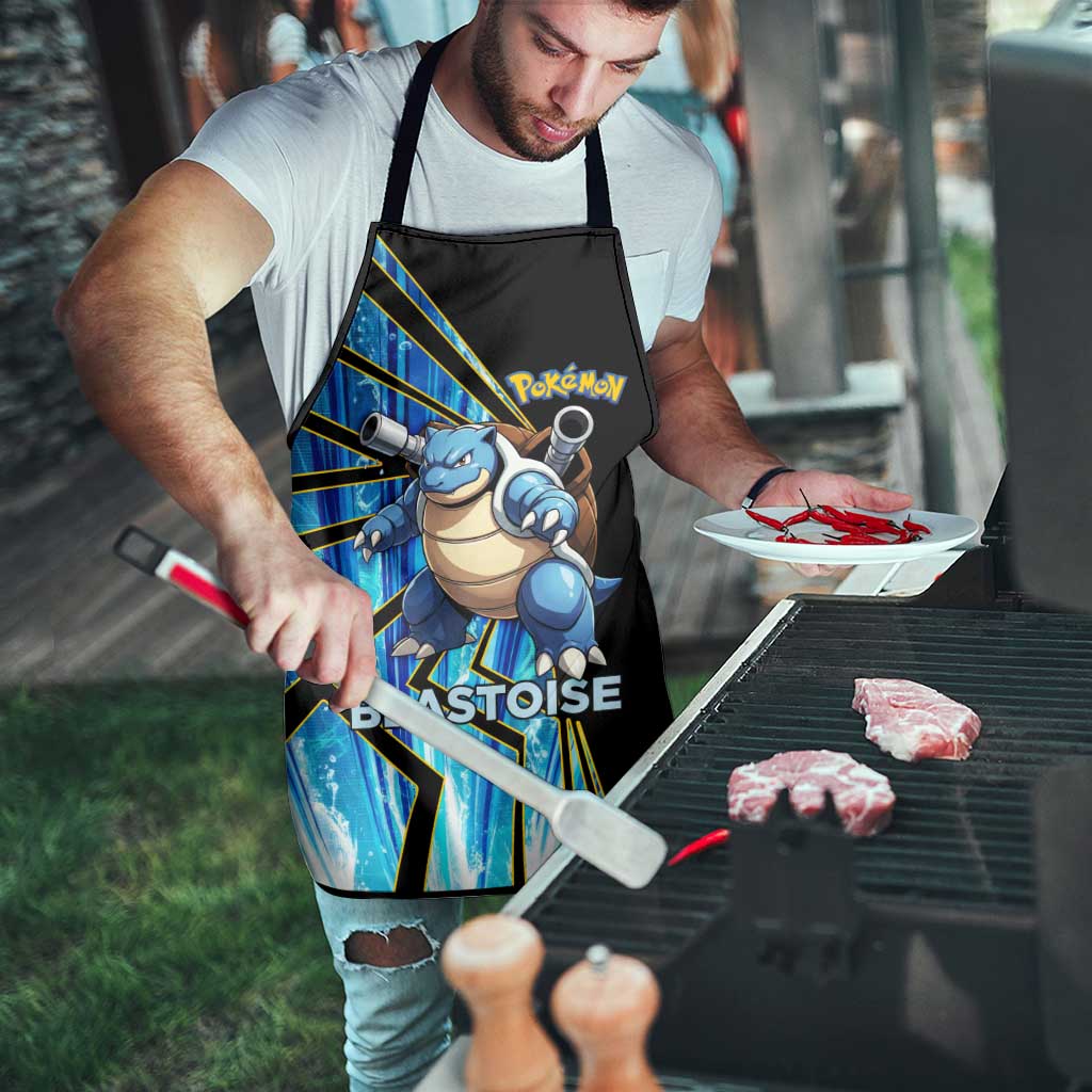 Blastoise Poké Apron Aqua Burst Comic Style