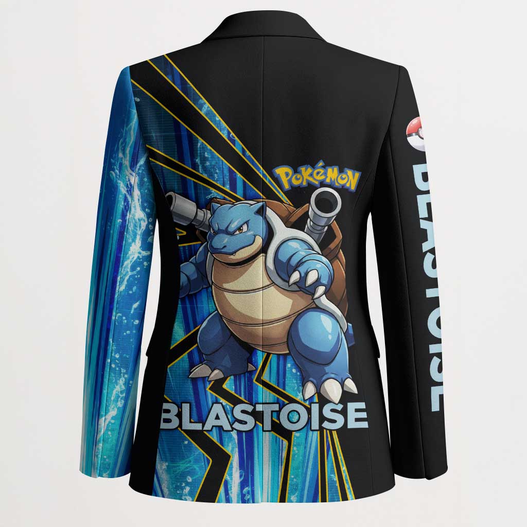 Blastoise Poké Blazer Aqua Burst Comic Style
